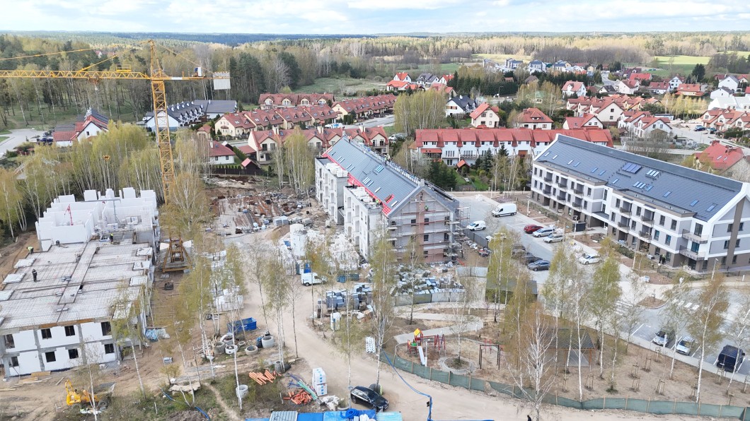 Postępy prac budowlanych dla budynku B4.3 - kwiecień 2026