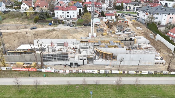 POSTĘPY PRAC BUDOWLANYCH - KWIECIEŃ 2026 r.