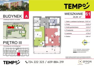  Mieszkanie A61 