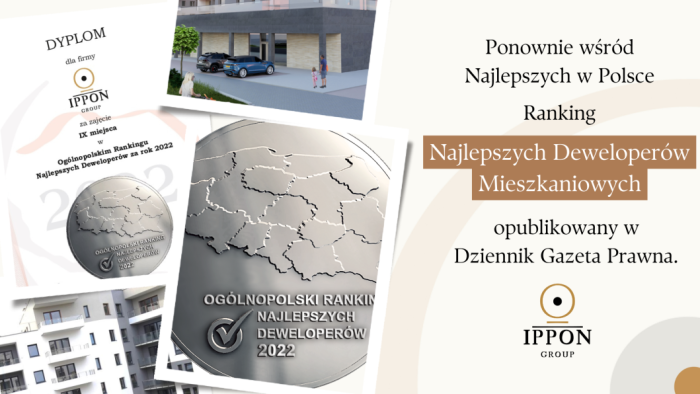 Ippon Group wśród najlepszych deweloperów mieszkaniowych w Polsce